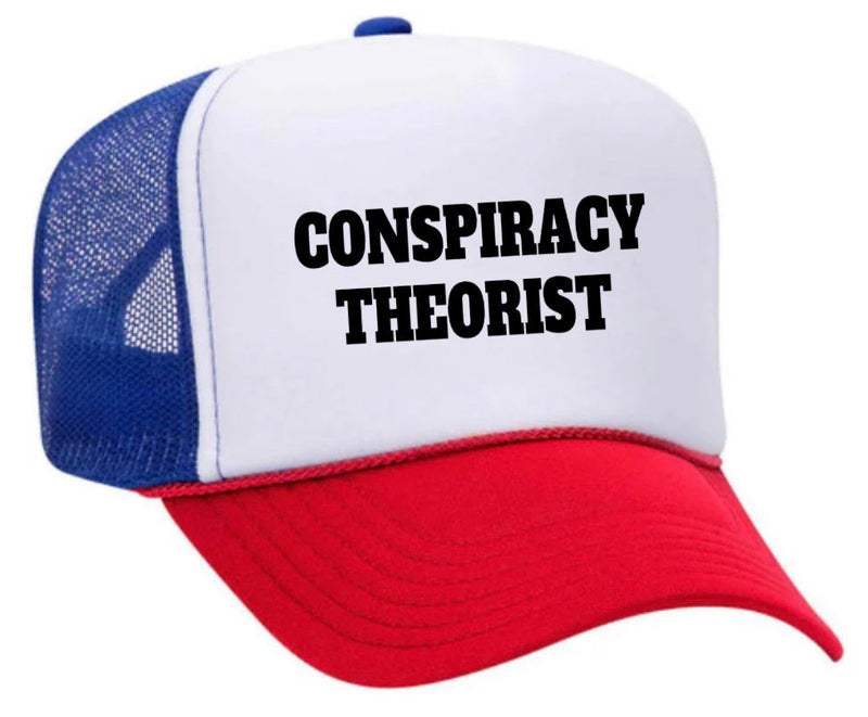 Load image into Gallery viewer, Conspiracy Theorist Trucker Hat
