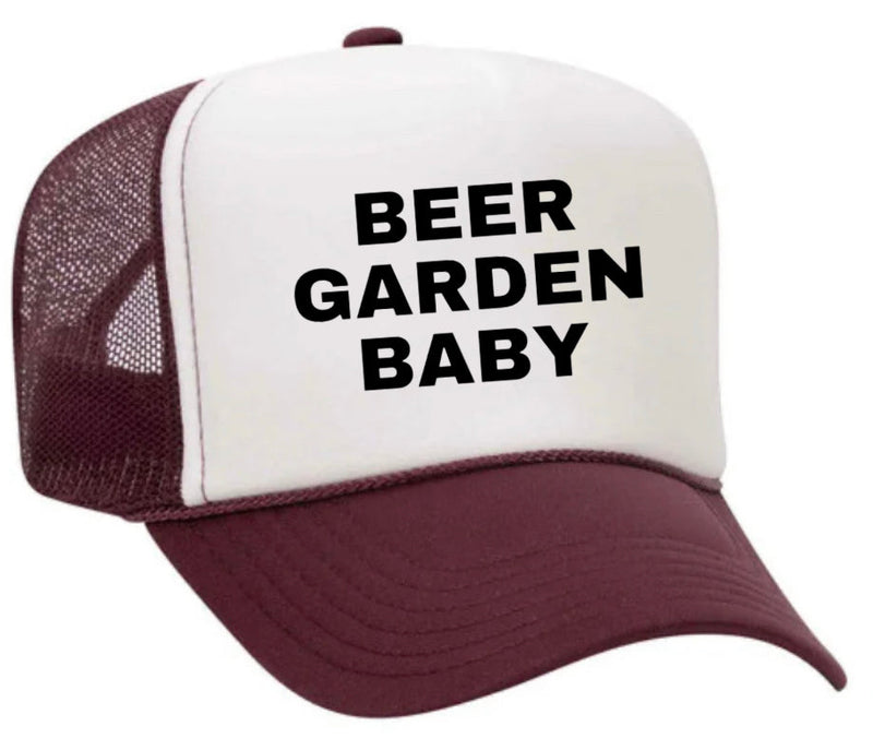 Load image into Gallery viewer, Beer Garden Baby Trucker Hat