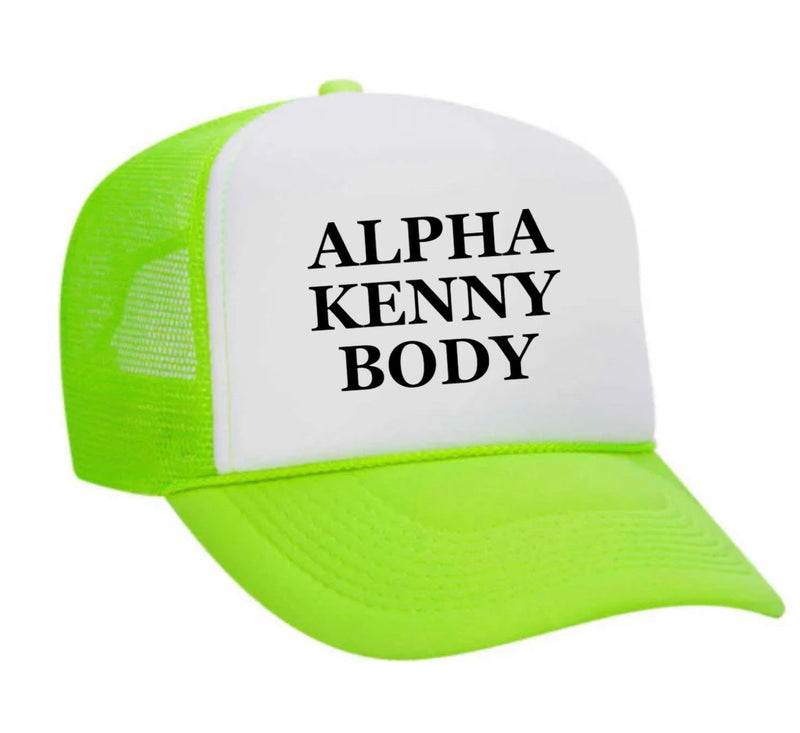 Load image into Gallery viewer, Alpha Kenny Body Trucker Hat