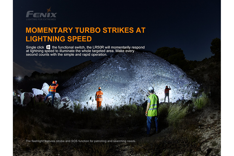 Load image into Gallery viewer, Multifunctional LED Search Light - 12000 Lumens - LR50R