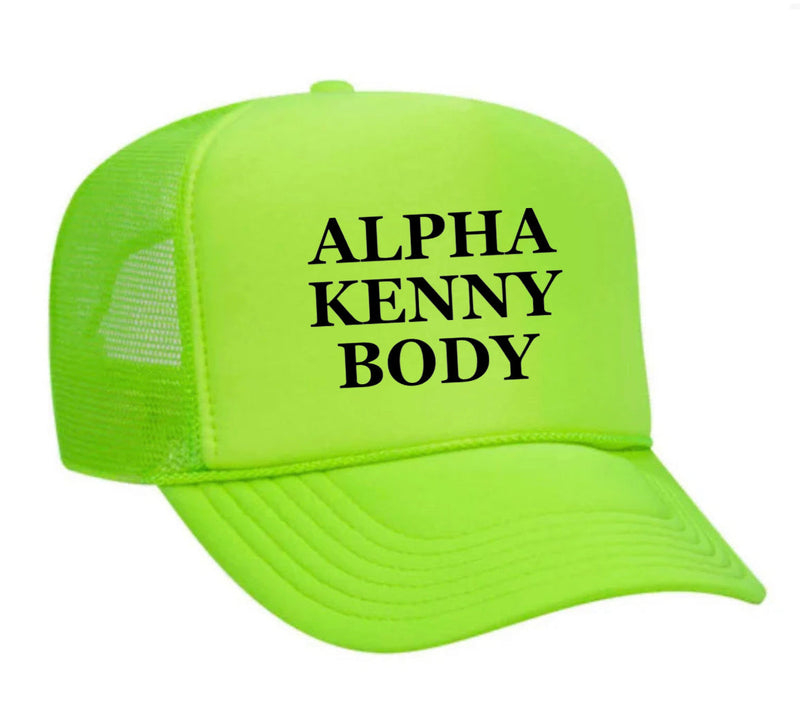 Load image into Gallery viewer, Alpha Kenny Body Trucker Hat