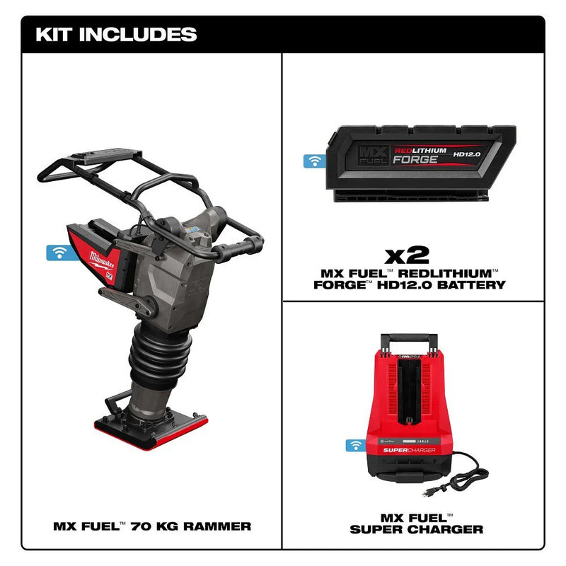 Load image into Gallery viewer, MX FUEL 70 kg Rammer Kit
