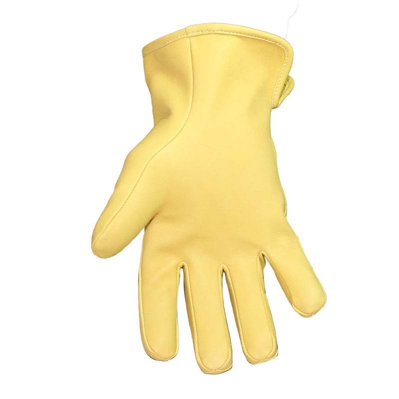 Load image into Gallery viewer, 16-4100-10 Youngstown 10" Secondary Leather Protector Glove - Palm view
