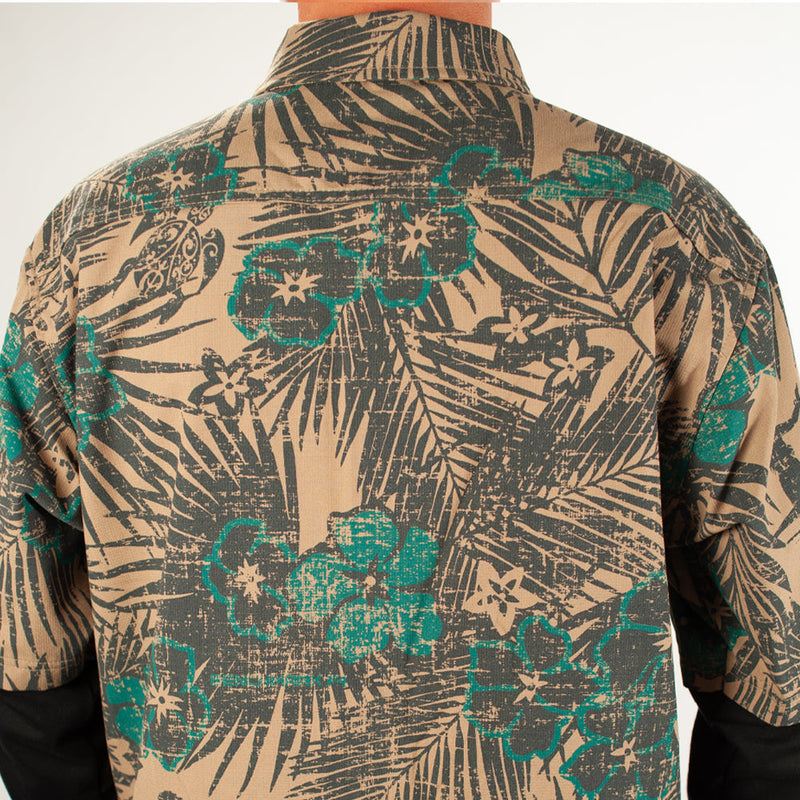 Load image into Gallery viewer, Tropic Camo Beige FR Hawaiian Shirt