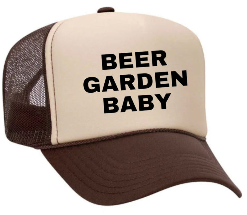 Load image into Gallery viewer, Beer Garden Baby Trucker Hat