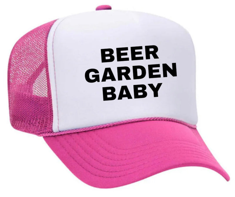 Load image into Gallery viewer, Beer Garden Baby Trucker Hat