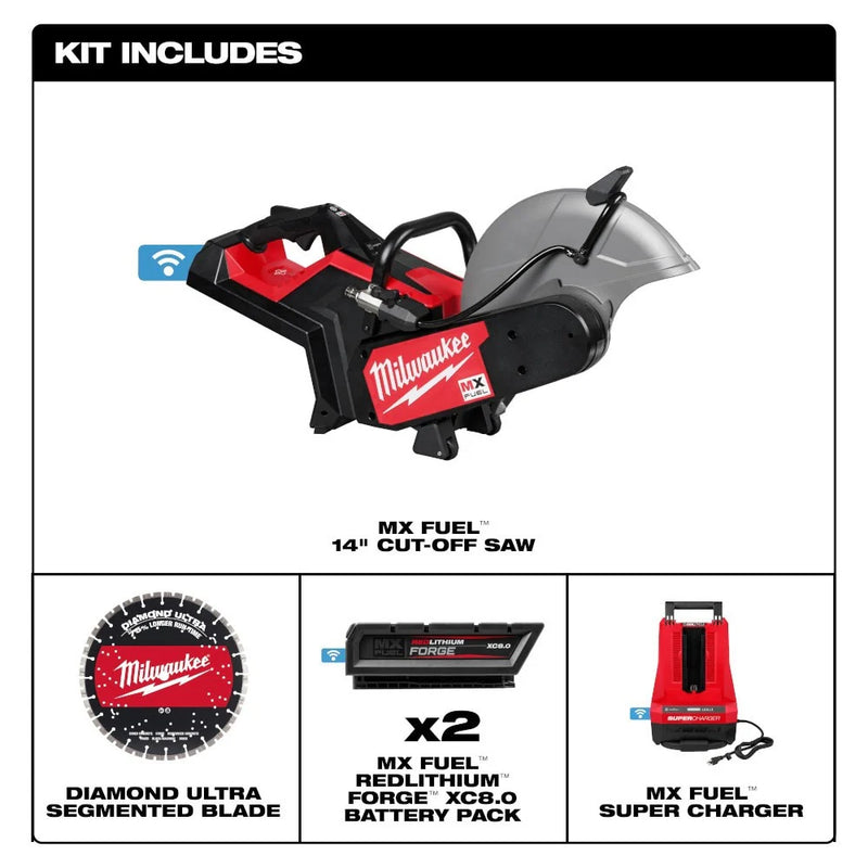Load image into Gallery viewer, MX FUEL 14" Cut-Off Saw w/ RAPIDSTOP™ Kit