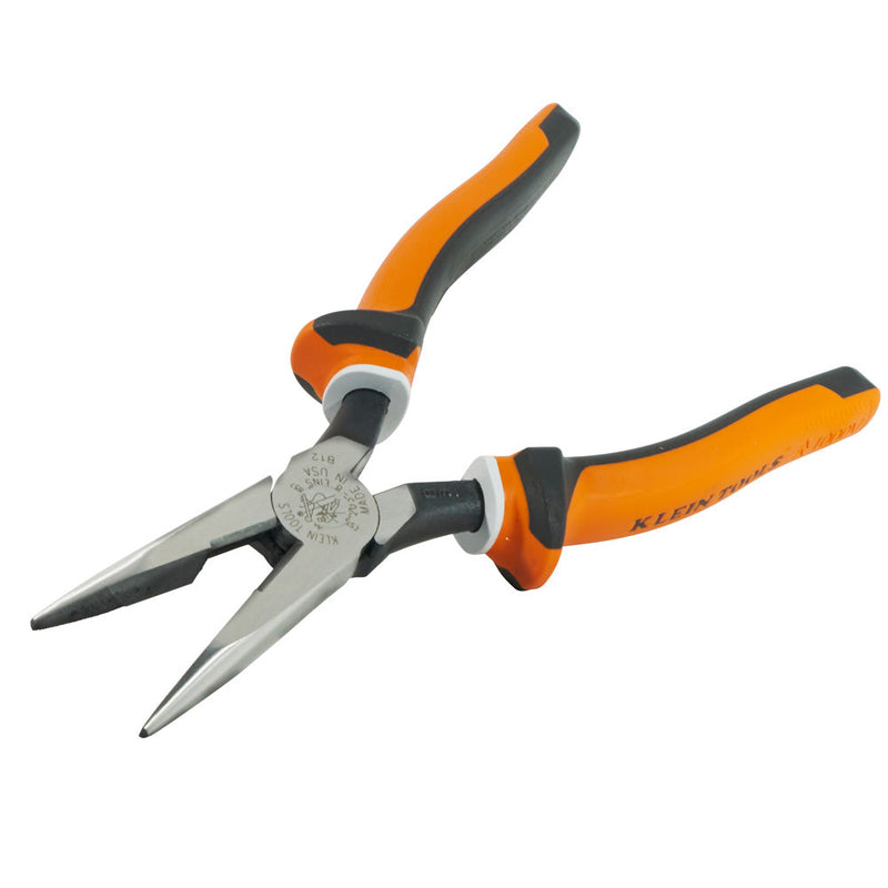 Load image into Gallery viewer, Long Nose Side Cutter Pliers, 8-In Slim Insulated - (94-2038EINS)