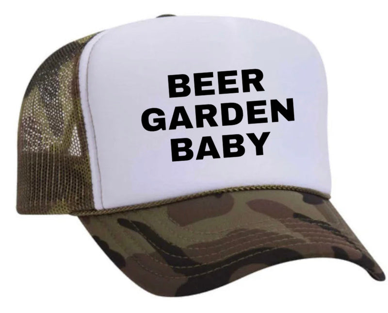 Load image into Gallery viewer, Beer Garden Baby Trucker Hat