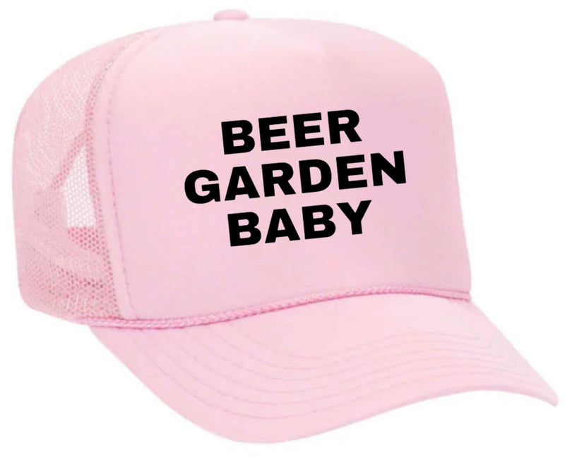 Load image into Gallery viewer, Beer Garden Baby Trucker Hat