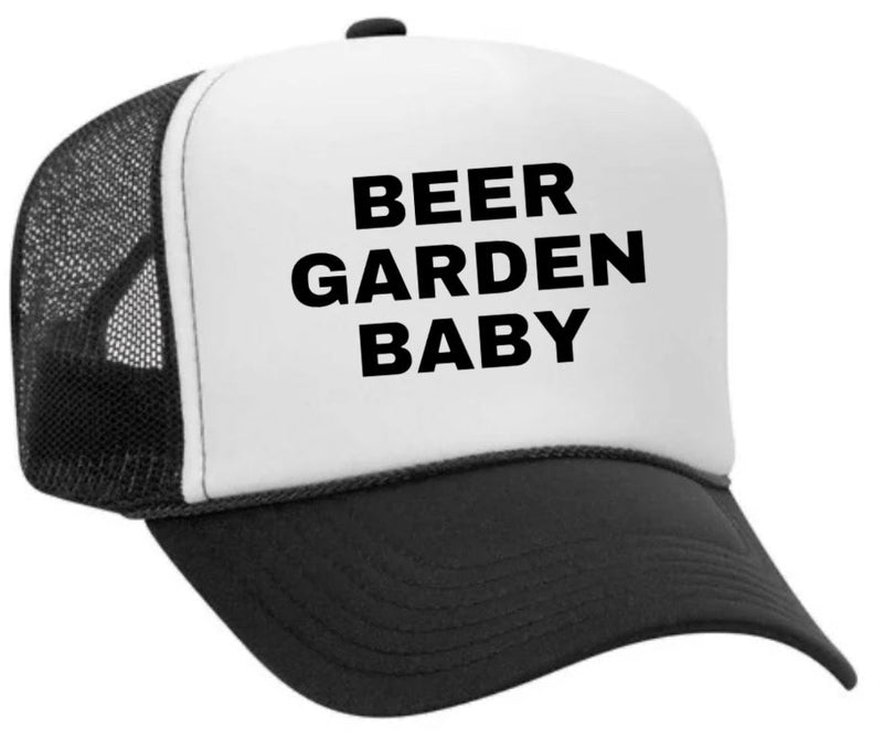 Load image into Gallery viewer, Beer Garden Baby Trucker Hat