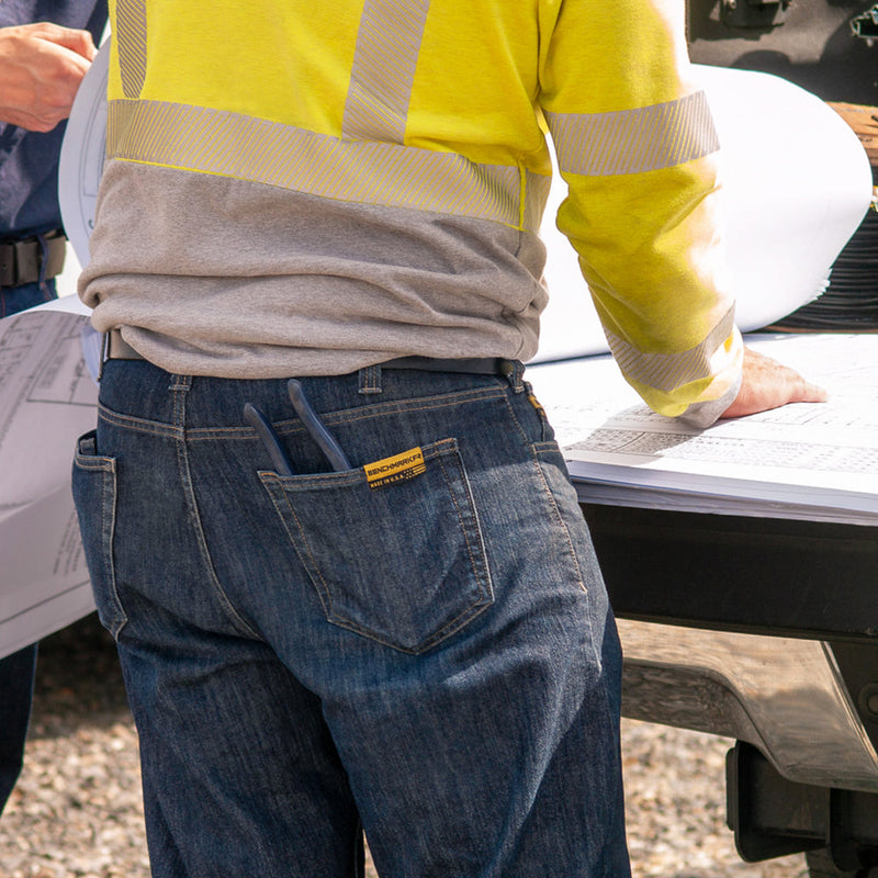 Load image into Gallery viewer, Un-Holey FR Denim Jeans