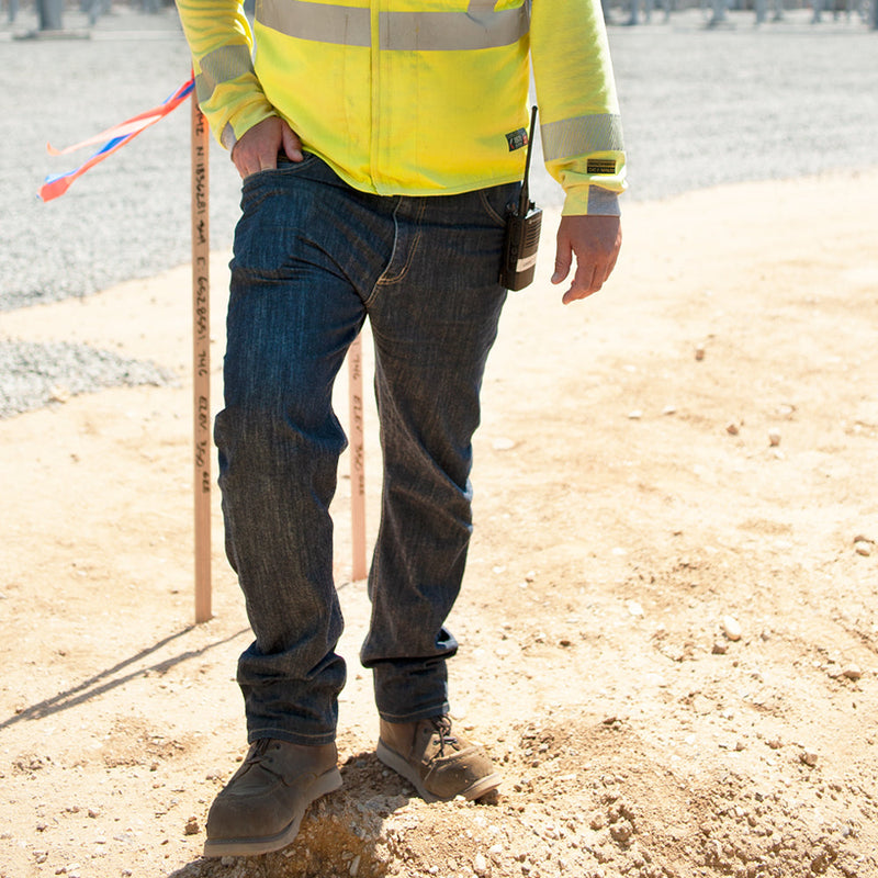 Load image into Gallery viewer, Un-Holey FR Denim Jeans