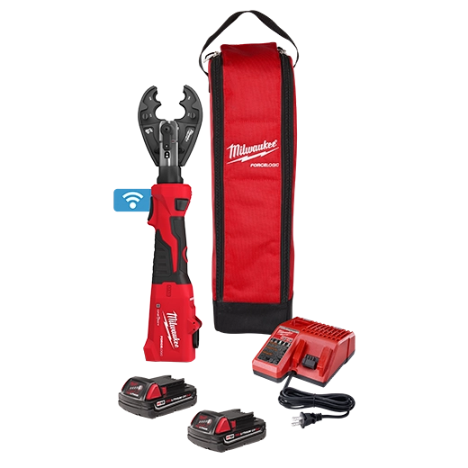 Load image into Gallery viewer, M18 FORCE LOGIC 6T Linear Utility Crimper Kit w/ BG-D3 Jaw