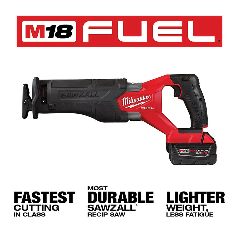 Load image into Gallery viewer, M18 FUEL SAWZALL Reciprocating Saw - 2 Battery XC5.0 Kit