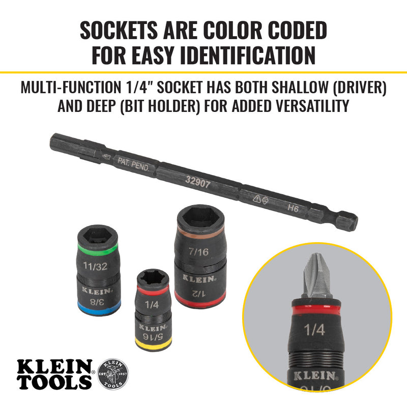 Load image into Gallery viewer, 7-in-1 Impact Flip Socket Set