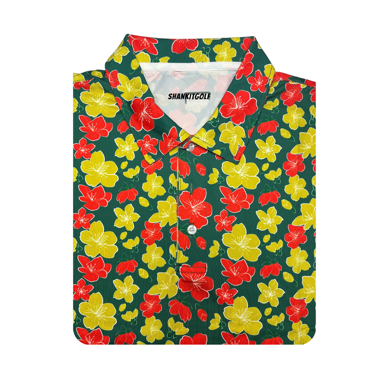 Load image into Gallery viewer, Azalea Green Polo
