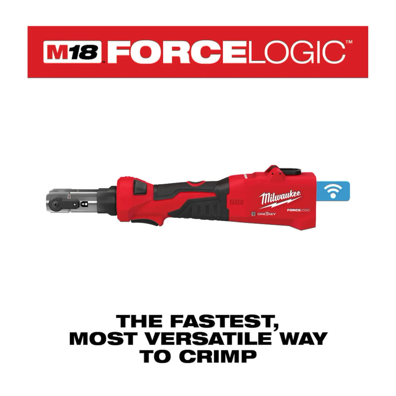 Load image into Gallery viewer, M18 FORCE LOGIC 6T Linear Utility Crimper Kit w/ O-D3 Jaw