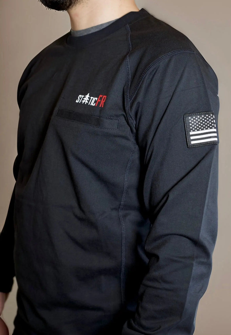 Load image into Gallery viewer, FR Crew Neck - Black