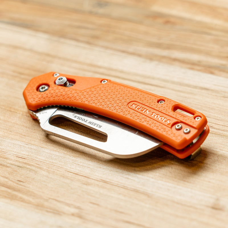 Load image into Gallery viewer, Pocket Knife, Cable Skinning, Hawkbill Blade