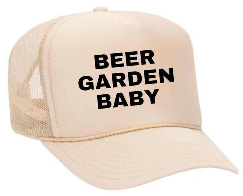 Load image into Gallery viewer, Beer Garden Baby Trucker Hat