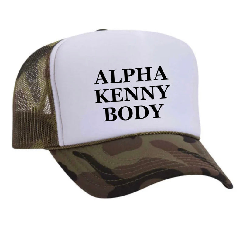 Load image into Gallery viewer, Alpha Kenny Body Trucker Hat