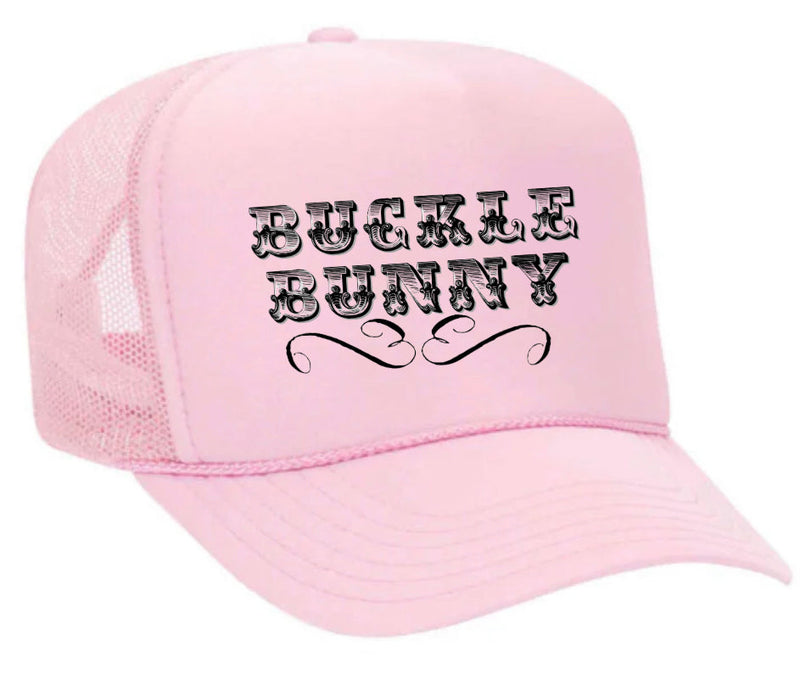Load image into Gallery viewer, Buckle Bunny Trucker Hat