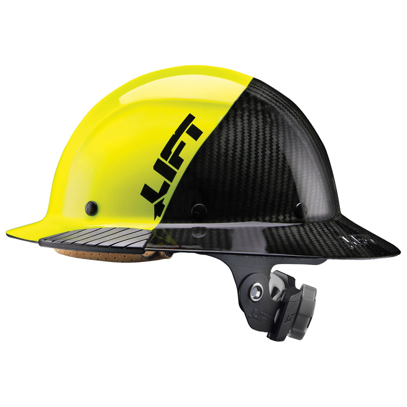 Load image into Gallery viewer, DAX Fifty 50 Carbon Fiber Full Brim Hardhat