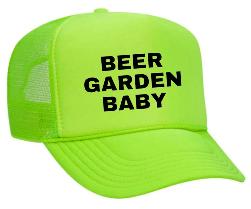 Load image into Gallery viewer, Beer Garden Baby Trucker Hat
