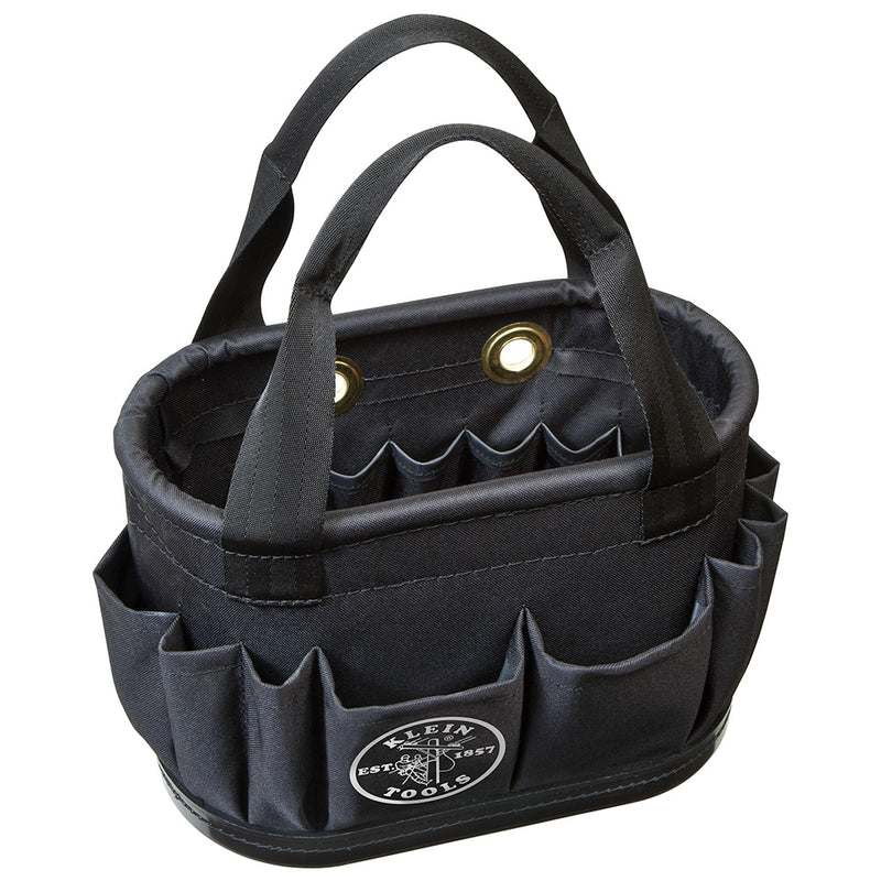 Load image into Gallery viewer, Hard-Body Bucket, 29-Pocket Aerial Bucket, Black