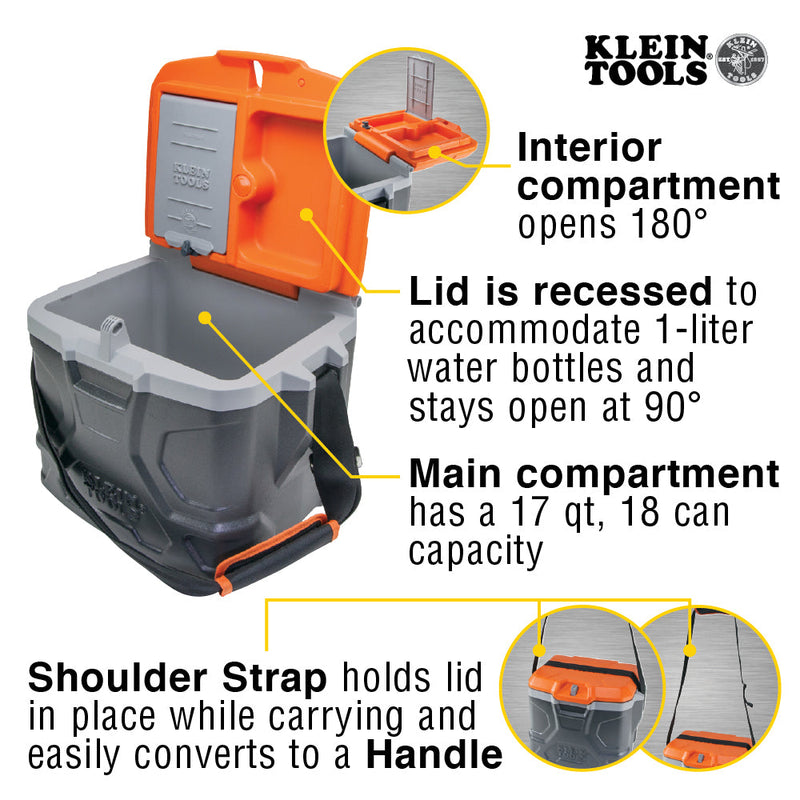 Load image into Gallery viewer, Tradesman Pro™ Tough Box Cooler, 17-Quart - (94-55600)