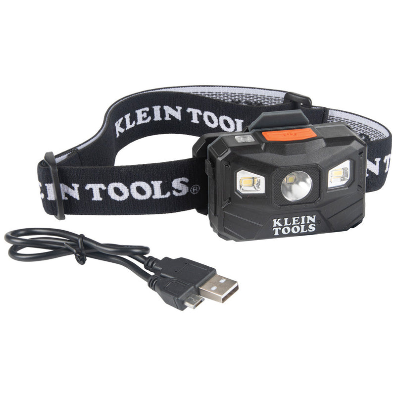 Load image into Gallery viewer, Rechargeable Headlamp with Strap, 400 Lumen All-Day Runtime, Auto-Off - (94-56048)