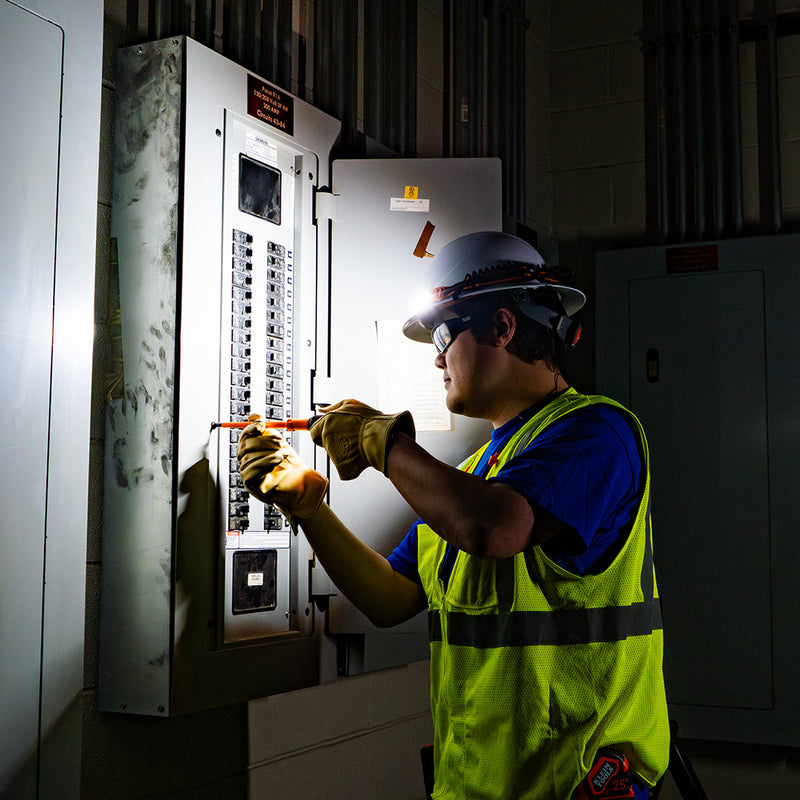 Load image into Gallery viewer, Wide-Beam Headlamp with Strap