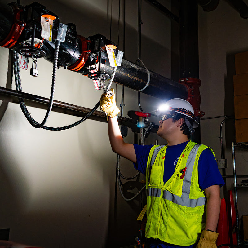 Load image into Gallery viewer, Wide-Beam Headlamp with Strap