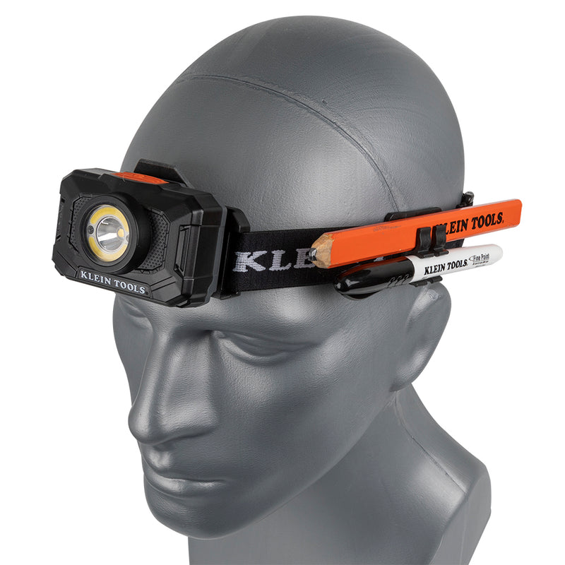 Load image into Gallery viewer, Rechargeable 2-Color LED Headlamp with Adjustable Strap