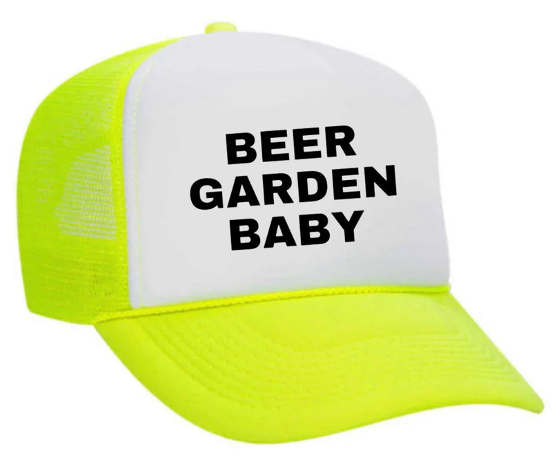 Load image into Gallery viewer, Beer Garden Baby Trucker Hat