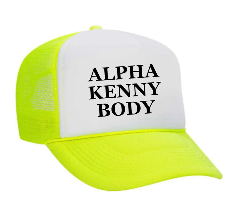 Load image into Gallery viewer, Alpha Kenny Body Trucker Hat