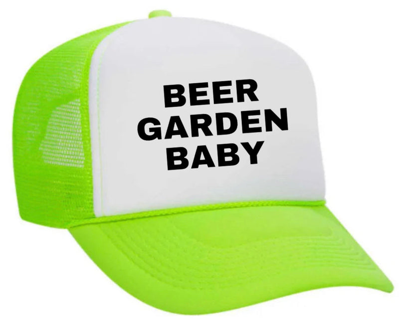 Load image into Gallery viewer, Beer Garden Baby Trucker Hat