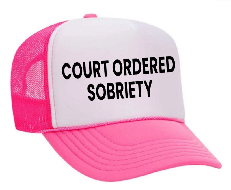 Load image into Gallery viewer, Court Ordered Sobriety Trucker Hat