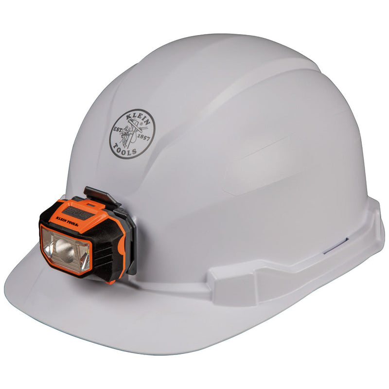 Load image into Gallery viewer, Hard Hat, Non-vented, Cap Style with Headlamp - (94-60107)