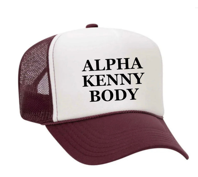 Load image into Gallery viewer, Alpha Kenny Body Trucker Hat
