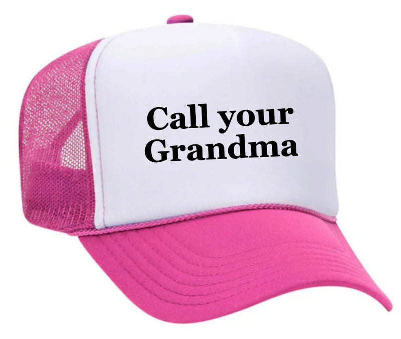 Load image into Gallery viewer, Call Your Grandma Trucker Hat