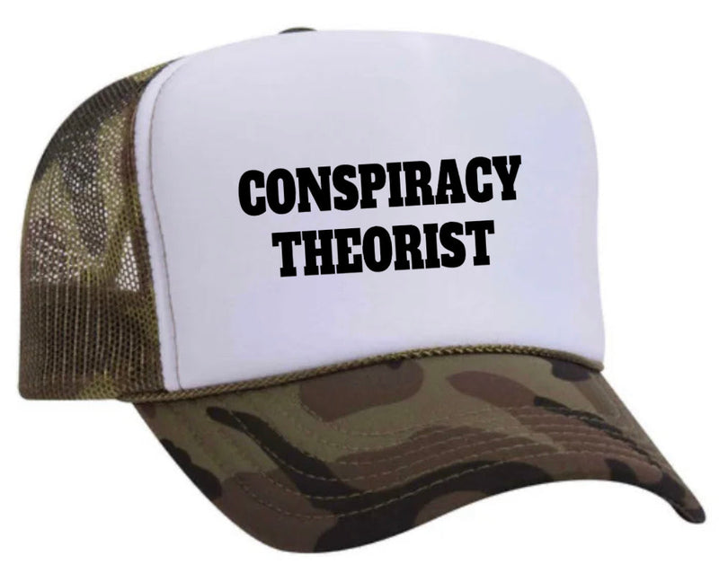 Load image into Gallery viewer, Conspiracy Theorist Trucker Hat