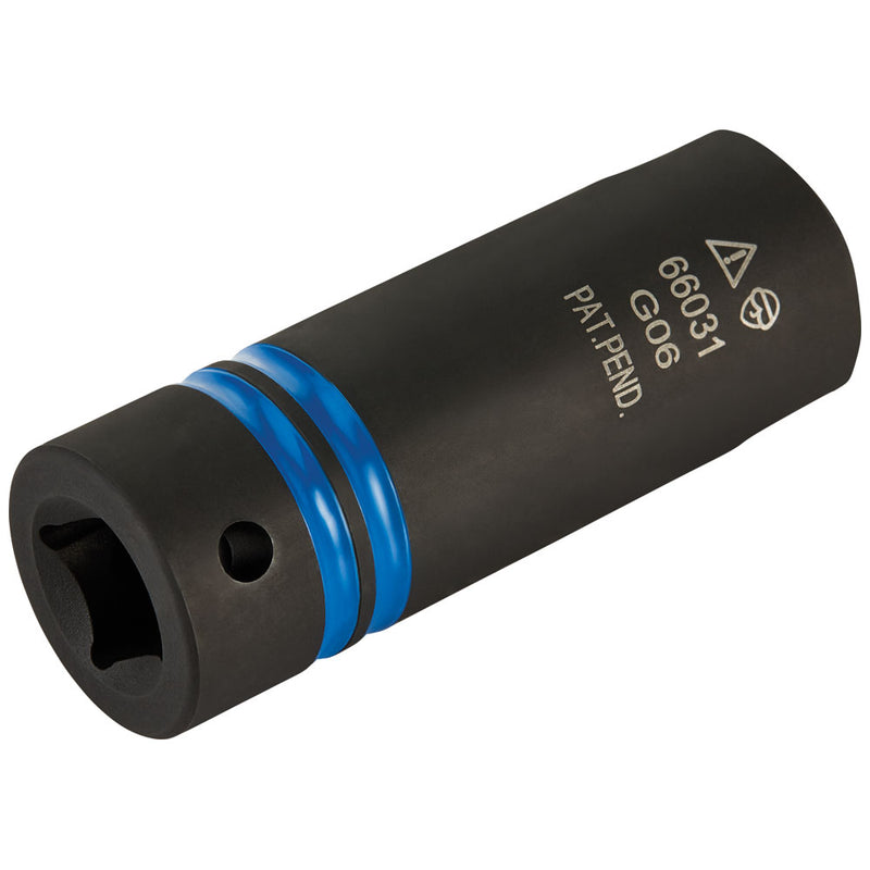 Load image into Gallery viewer, 3-in-1 Slotted Impact Socket, 12-Point, 3/4 and 9/16-Inch