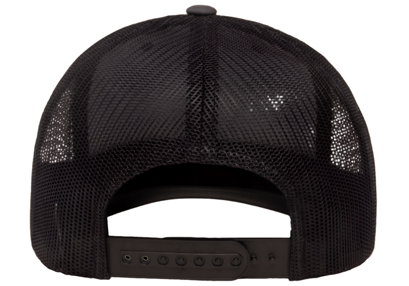 Load image into Gallery viewer, Charcoal Gray Trucker Snapback