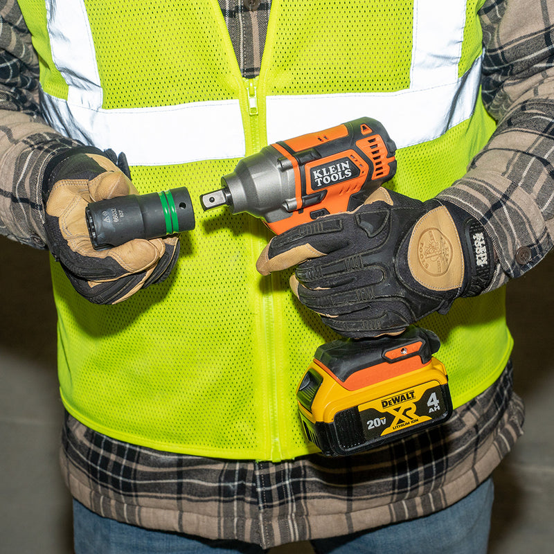 Load image into Gallery viewer, 2-In-1 Slotted Impact Socket Set, 12-Point, 6-Piece