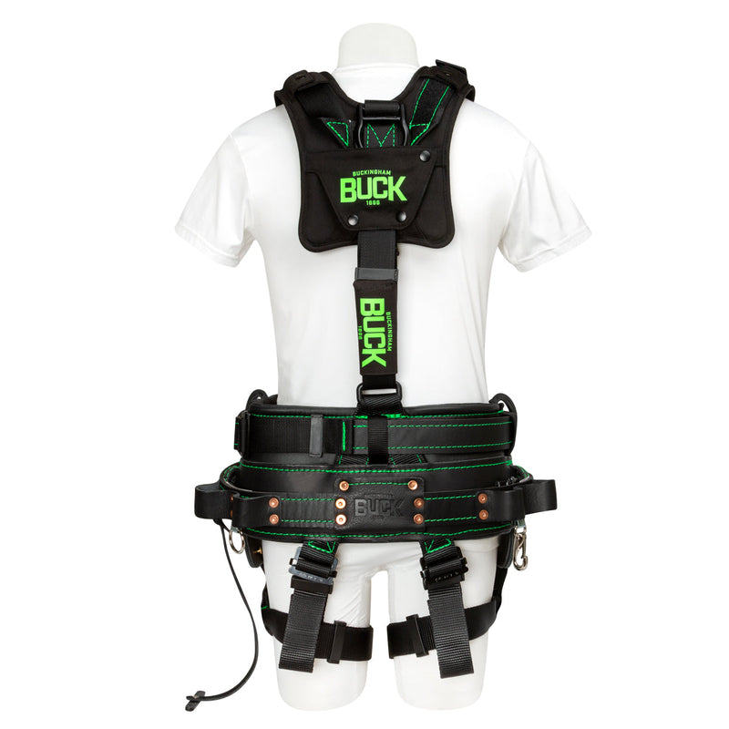 Load image into Gallery viewer, Adjustable short back belt™ x-style harness combo - 66996Q6