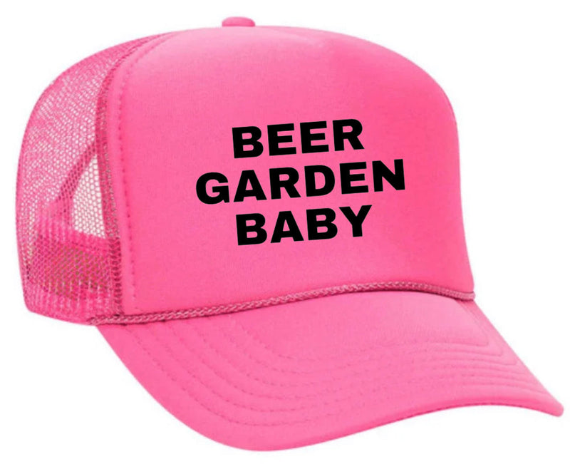 Load image into Gallery viewer, Beer Garden Baby Trucker Hat