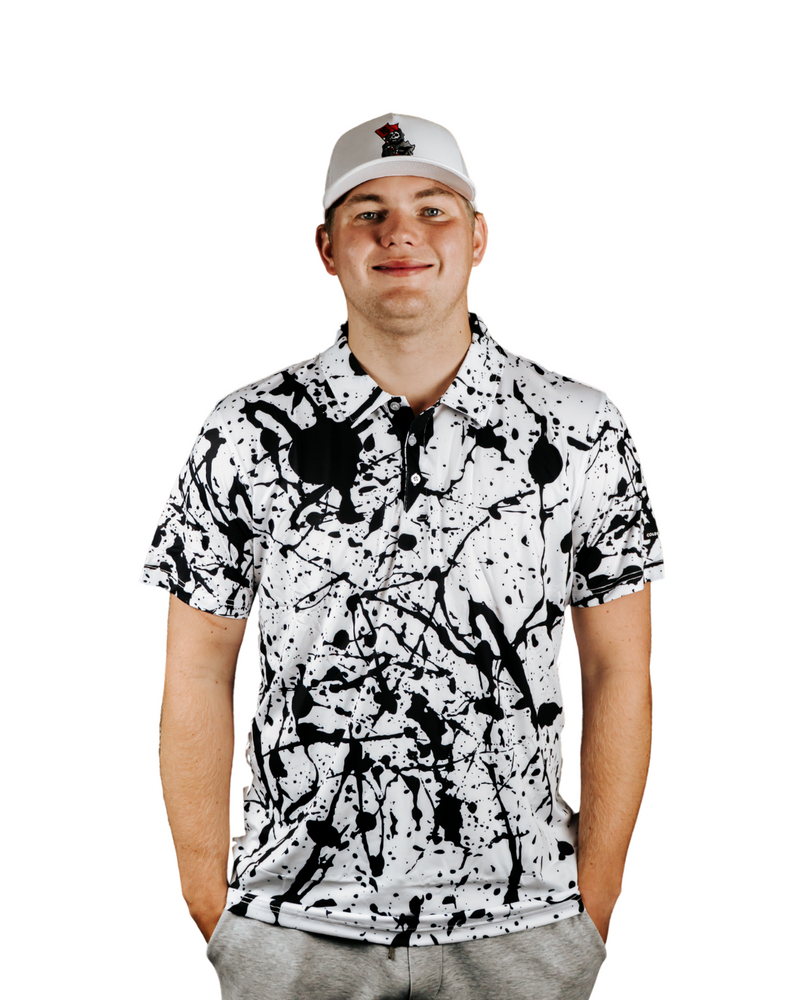 Load image into Gallery viewer, Coldest x ShankitGolf Dark Matter Polo
