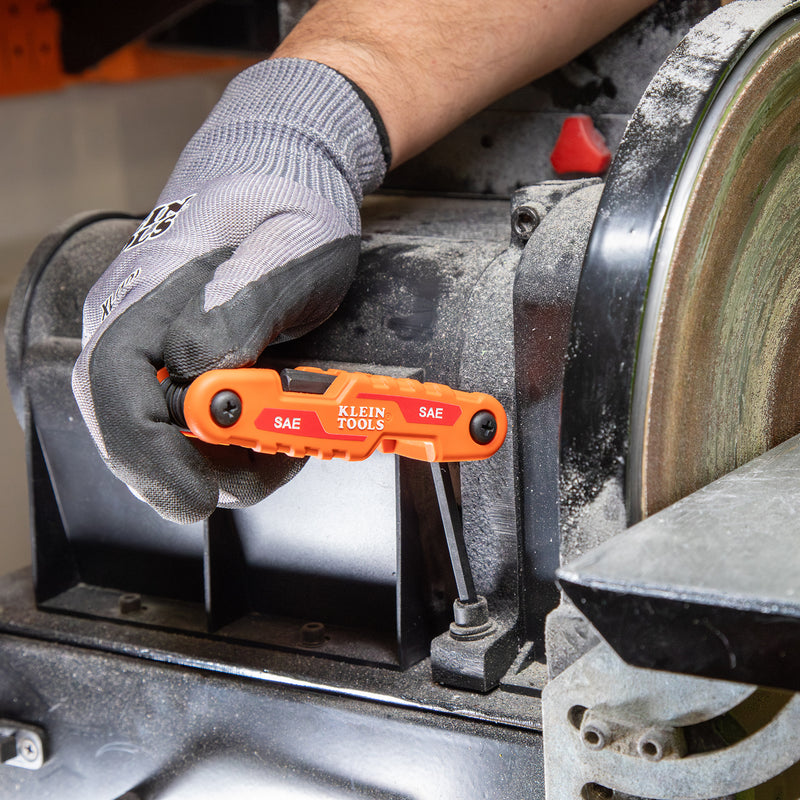 Load image into Gallery viewer, Compact Folding Hex Key Set, 25-Key, SAE, Metric, TORX® Sizes, 3-Piece